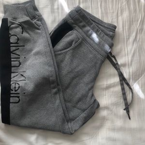 WOMENS CALVIN KLEIN SWEAT PANTS